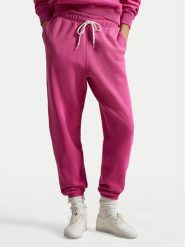Polo Ralph Lauren Spodnie dresowe 211971700501 Różowy Tapered Fit. Czerwone spodnie dresowe Polo Ralph Lauren, s, bez wzorów, z bawełny. Za 689.99 zł.