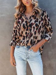 Milan Kiss Bluzka w kolorze jasnobrązowo-czarnym rozmiar: M. Brązowe bluzki Milan Kiss, m, bez wzorów, bez kołnierzyka, bez ramiączek. Za 156.98 zł.