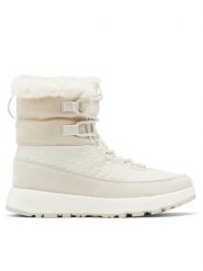 Columbia Śniegowce Slopeside Peak Luxe 2104991 Écru. Trapery i śniegowce Columbia, ze skóry. Za 539.99 zł.