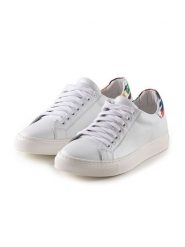 Anna Morellini Skórzane sneakersy "Orena" w kolorze białym rozmiar: 40. Białe trampki Anna Morellini, bez wzorów, bez zapięcia. Za 370.45 zł.