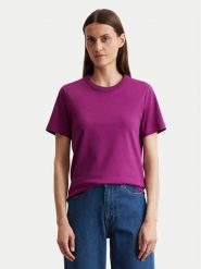 Marc O'Polo T-Shirt 506 2039 51123 Fioletowy Relaxed Fit. Fioletowe t-shirty Marc O'Polo, l, bez wzorów, z bawełny, bez kołnierzyka, bez ramiączek. Za 219.99 zł.