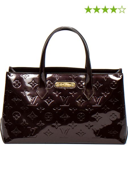 Louis Vuitton Torebka "Wilshire PM" w kolorze ciemnobrązowym - 30 x 17,5 x 11 cm rozmiar: onesize. Brązowe torebki klasyczne Louis Vuitton, bez wzorów, z materiału, bez dodatków. Za 2,377.68 zł.
