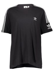 Adidas Koszulka "Tech" w kolorze czarnym rozmiar: L. Czarne bluzki Adidas, l, bez wzorów, z bawełny, bez kołnierzyka, bez ramiączek. Za 105.63 zł.