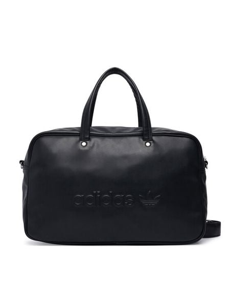 Adidas Torba KS4127 Czarny. Czarne torby podróżne Adidas, bez wzorów, ze skóry, bez dodatków. Za 399.99 zł.