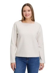 BETTY & CO Bluza w kolorze biało-beżowym rozmiar: 36. Białe bluzy Betty & Co, bez wzorów, bez kaptura. Za 99.95 zł.