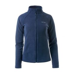 Bluza Polarowa Damska Logo Henis. Niebieskie bluzy Hi-tec, na zimę, s, bez wzorów, z polaru, bez kaptura. Za 115.99 zł.