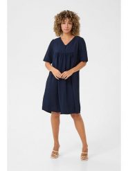 Cream Sukienka w kolorze granatowym rozmiar: 46. Niebieskie sukienki Cream, bez wzorów, bez kołnierzyka, bez ramiączek, midi. Za 126.99 zł.