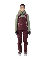 DYNAFIT Spodnie narciarskie "Radical" w kolorze bordowym rozmiar: L. Czerwone spodnie narciarskie Dynafit, l, bez wzorów, z materiału, narciarskie. Za 660.43 zł.