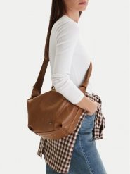 G-Star Raw Torebka C-LDA83861 Brązowy. Brązowe listonoszki G-Star Raw, bez wzorów, z materiału, bez dodatków. Za 199.99 zł.