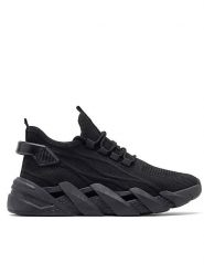 Sixth Sens Sneakersy w kolorze czarnym rozmiar: 39. Czarne trampki Sixth Sens, bez wzorów, z materiału, bez zapięcia. Za 110.04 zł.
