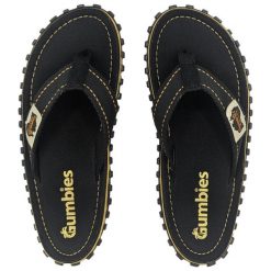 Japonki GUMBIES ISLANDER FLIP-FLOPS UNISEX. Czarne klapki Gumbies, bez wzorów, bez obcasa. Za 104.99 zł.