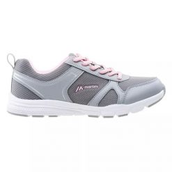 Buty sportowe damskie Martes Celari Wo's - szare, Rozmiar buta 36. Szare obuwie sportowe MARTES, z gumy, bez zapięcia, do biegania. Za 89.99 zł.