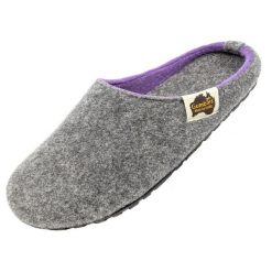 Kapcie damskie GUMBIES OUTBACK SLIPPER WOMEN. Szare obuwie domowe Gumbies, bez wzorów, bez zapięcia. Za 125.99 zł.