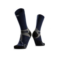 Skarpetki X-Socks Perform Merino Crew. Niebieskie skarpety X Socks, bez wzorów, z wełny. Za 172.50 zł.