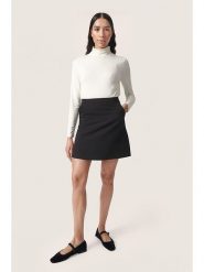 Soaked in Luxury Spódnica "Corinne" w kolorze czarnym rozmiar: XS. Czarne spódnice Soaked in Luxury, xs, bez wzorów, mini. Za 173.99 zł.