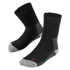 Skarpety turystyczne unisex - Multi czarne - 2 pary. Czarne skarpety XTREME, bez wzorów, z elastanu. Za 156.04 zł.