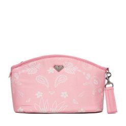 Kosmetyczka Roxy. Czerwone kufry i kosmetyczki Roxy, bez wzorów, z materiału, bez dodatków. Za 49.99 zł.