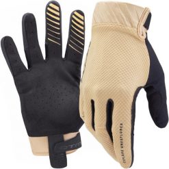 Rękawiczki rowerowe długie dla dorosłych MTB Enduro CTM Pathyst. Brązowe rękawiczki CTM, bez wzorów, sportowe. Za 139.00 zł.