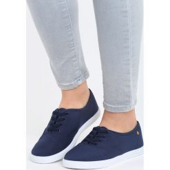 Granatowe Tenisówki Tronia. Trampki Born2be. Za 34.99 zł.