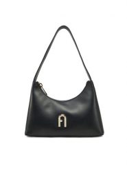 Furla Torebka Diamante WB00863 AX0733 O6000 Czarny. Czarne torebki klasyczne Furla, bez wzorów, ze skóry, bez dodatków. Za 759.99 zł.