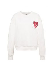 MAVI Bluza w kolorze białym rozmiar: L. Białe bluzy Mavi, l, bez wzorów, bez kaptura. Za 114.95 zł.