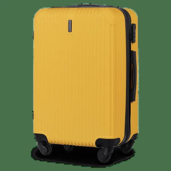 DUŻA WALIZKA WINGS EGRET 2.0 28" YELLOW. Czarne walizki Wings, bez wzorów, duże. Za 249.90 zł.