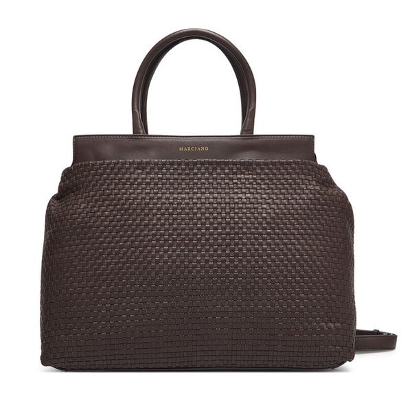 Torebka Marciano Guess. Brązowe torebki klasyczne Marciano Guess, z aplikacjami, bez dodatków. Za 1,489.00 zł.