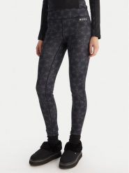 Roxy Bielizna termoaktywna dolna Daybreak Brushed ERJLW03056 Czarny Slim Fit. Czarna bielizna sportowa Roxy, s, bez wzorów, z syntetyku. Za 299.99 zł.