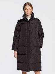Bruuns Bazaar Płaszcz zimowy Lucky BBW2528 Czarny Regular Fit. Czarne płaszcze Bruuns Bazaar, na zimę, bez wzorów, z syntetyku, bez kaptura. Za 1,119.00 zł.