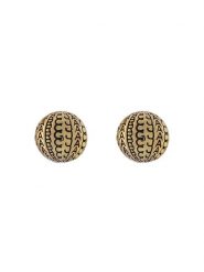 Marc Jacobs Kolczyki The Monogram Stud 2S4JER001J53 Złoty. Żółte kolczyki Marc Jacobs, metalowe. Za 339.99 zł.
