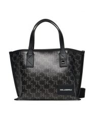 KARL LAGERFELD Torebka A1W30184 Czarny. Czarne torebki klasyczne KARL LAGERFELD, bez wzorów, ze skóry, bez dodatków. Za 959.99 zł.
