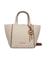MICHAEL Michael Kors Torebka 30R6G9JT9B Écru. Shopper MICHAEL Michael Kors, bez wzorów, ze skóry, bez dodatków. Za 1,299.00 zł.