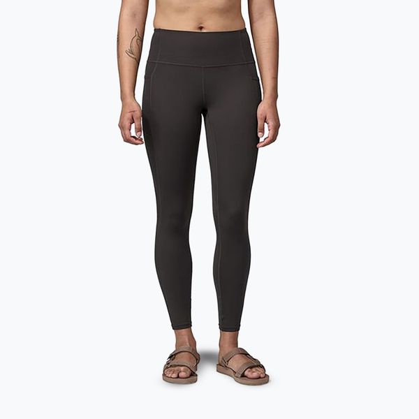 Legginsy damskie Patagonia Maipo 7/8 Stash. Czarne legginsy Patagonia, bez wzorów. Za 429.99 zł.