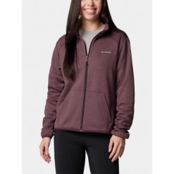 Bluza Polarowa Damska Columbia Hike Tech. Czerwone bluzy Columbia, s, bez wzorów, z polaru, bez kaptura. Za 349.00 zł.