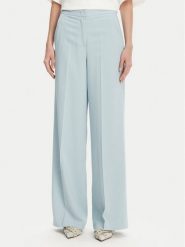 PINKO Spodnie materiałowe Pergamino 100331 A20Q Błękitny Regular Fit. Niebieskie spodnie materiałowe Pinko, bez wzorów, z materiału. Za 859.99 zł.