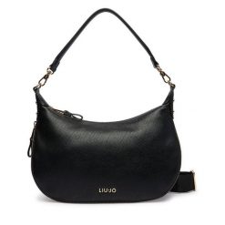 Torebka Liu Jo. Czarne torebki klasyczne Liu Jo, bez wzorów, bez dodatków. Za 599.99 zł.