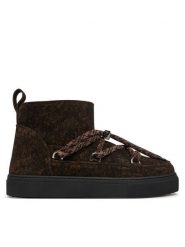 Inuikii Śniegowce Classic Low Camouflage 1001.001.0581 Brązowy ciemny. Brązowe trapery i śniegowce Inuikii, ze skóry. Za 1,199.00 zł.