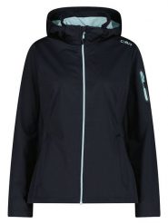 Cmp Kurtka softshellowa w kolorze czarnym rozmiar: 42. Czarne kurtki sportowe CMP, m, bez wzorów, z tkaniny, bez kaptura, outdoorowe. Za 216.73 zł.