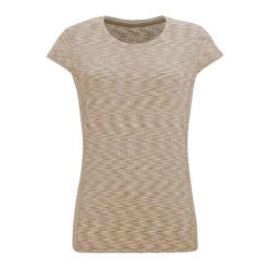 T-shirt Damski Hyperdimension II. Brązowe t-shirty Regatta, bez wzorów, bez kołnierzyka, bez ramiączek. Za 94.99 zł.