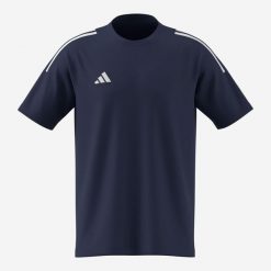 Koszulka piłkarska ADIDAS Sereno26 treningowa. Bluzki Adidas, s, bez wzorów, prążkowane, sportowe, bez kołnierzyka, bez ramiączek. Za 119.99 zł.