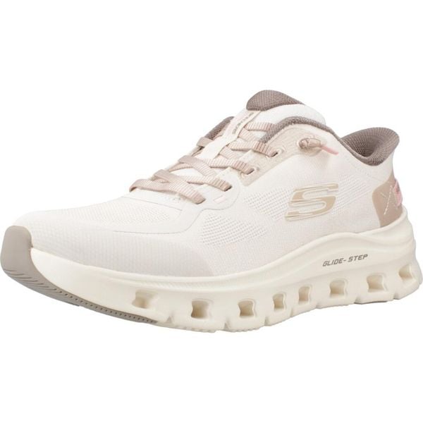 Buty SKECHERS GLIDE STEP PRO PURE MOTION Beżowy. Brązowe trekkingi Skechers, z materiału, trekkingowe. Za 499.99 zł.
