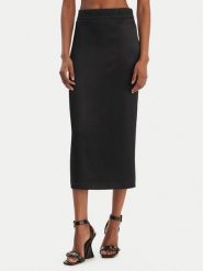 Versace Jeans Couture Spódnica maxi 80HAE806 N0640 Czarny Regular Fit. Czarne spódnice Versace Jeans Couture, bez wzorów, z jeansu, maxi. Za 829.99 zł.