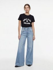 LTB Dżinsy "Weyna" - Flared fit - w kolorze błękitnym rozmiar: W34/L34. Niebieskie jeansy LTB, l, z aplikacjami, z podwyższonym stanem. Za 195.99 zł.