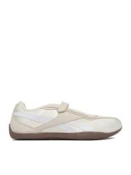Reebok Baleriny EO-ULTRA LO MARY JANE 100261003 Kremowy. Białe baleriny Reebok, bez wzorów, z materiału, bez obcasa. Za 299.99 zł.