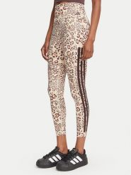 Adidas Legginsy Farm Rio Optime KR0231 Beżowy jasny Slim Fit. Brązowe legginsy Adidas, m, bez wzorów, z syntetyku. Za 259.99 zł.