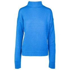 Bluza Damska Z Okrągłym Dekoltem Oversize. Niebieskie bluzy Urban Classics, xs, bez wzorów, bez kaptura. Za 147.99 zł.