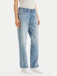 Calvin Klein Jeans Jeansy LV047F678G Niebieski Straight Fit. Niebieskie jeansy Calvin Klein Jeans, bez wzorów. Za 529.99 zł.