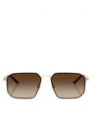 Emporio Armani Okulary przeciwsłoneczne 0EA2165D 300213 Brązowy. Brązowe okulary przeciwsłoneczne Emporio Armani, bez wzorów, z tworzywa sztucznego. Za 479.99 zł.