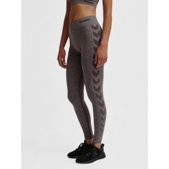 Damskie legginsy bezszwowe Hummel CI. Brązowe legginsy Hummel, s, bez wzorów, z dzianiny. Za 171.00 zł.