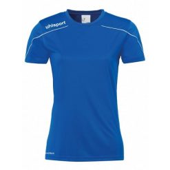 Koszulka Uhlsport Femme Stream 22. Białe bluzki Uhlsport, m, bez wzorów, sportowe, bez kołnierzyka, bez ramiączek. W wyprzedaży za 79.60 zł.